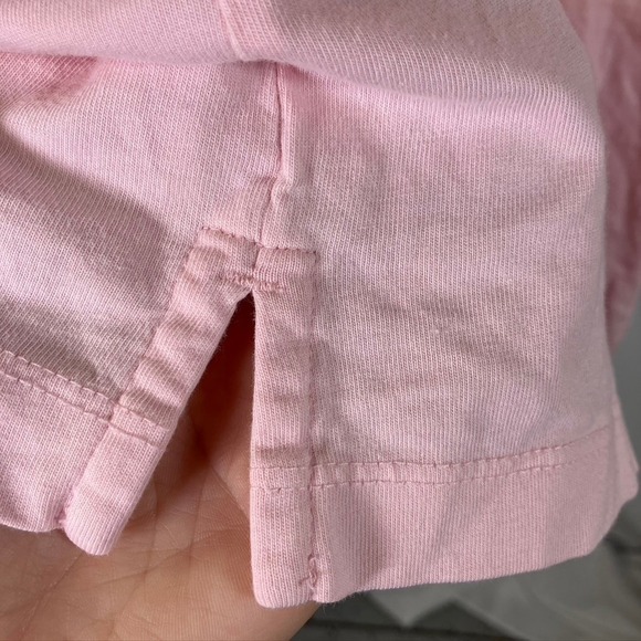 Vineyard Vines Women's Pink Cotton Hoodie Tunic‎ Whale Logo Casual Comfy - Picture 7 of 15